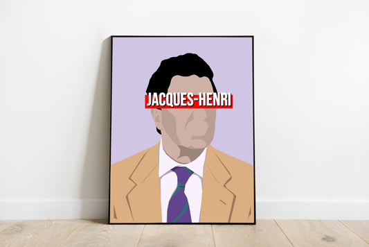 Jacques-Henri - Affiche - Poster - Impression