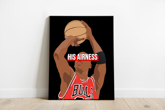 His airness - Affiche