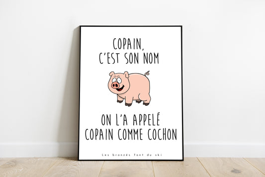 Les bronzés font du ski - Copain comme cochon